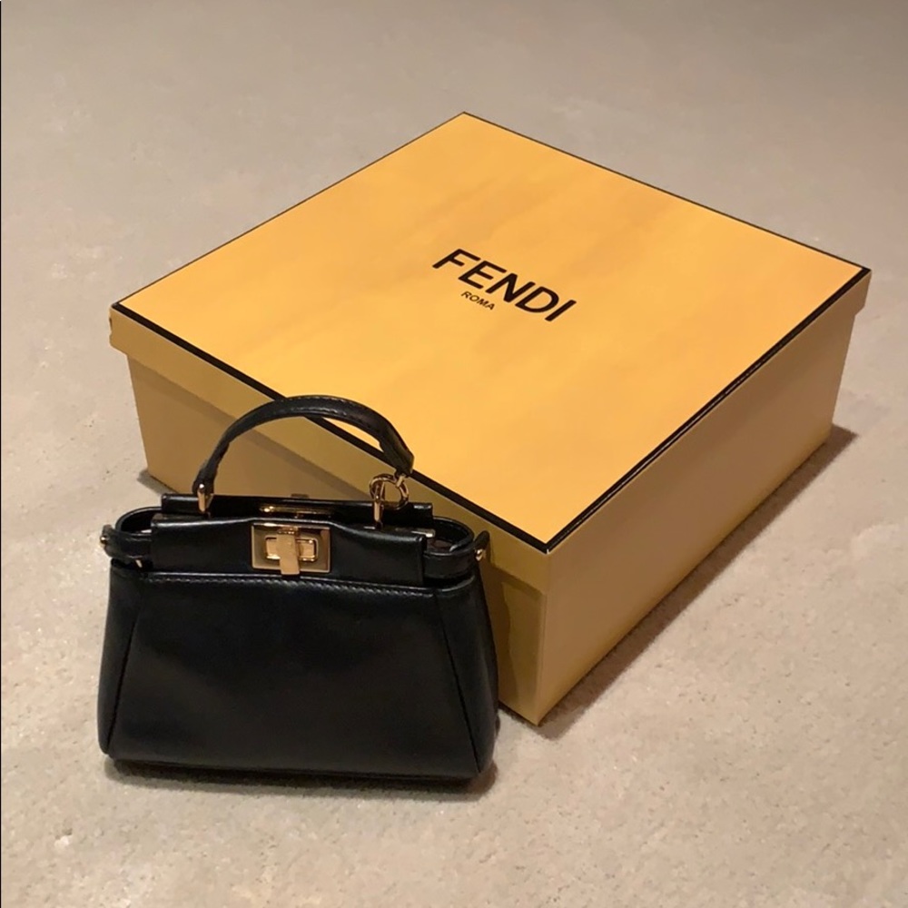 Fendi micro peekaboo bag